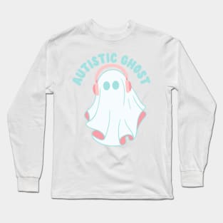 autistic ghost Long Sleeve T-Shirt